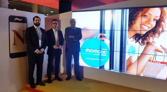 Presentación Momo Pocket EDE en el Mobile World Congress Barcelona 2015