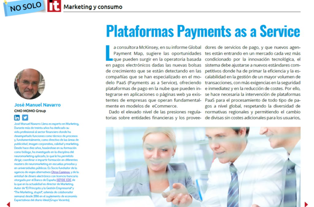 Plataformas Payments as a Service (PaaS)